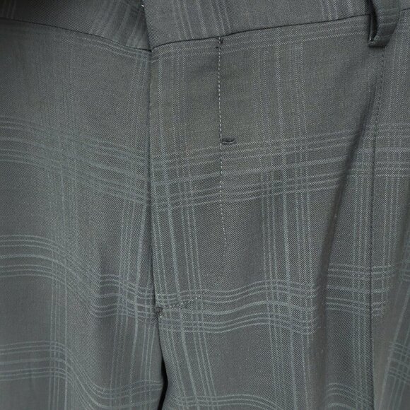 PHILIPPE DUBUC Single Breasted Plaid Dark Gray Blazer & Pants Suit Size 38R / 30 - Picture 5 of 10
